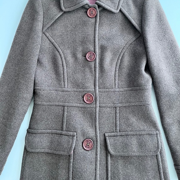 LIU JO single-breasted wool coat size 6 - Picture 10 of 13